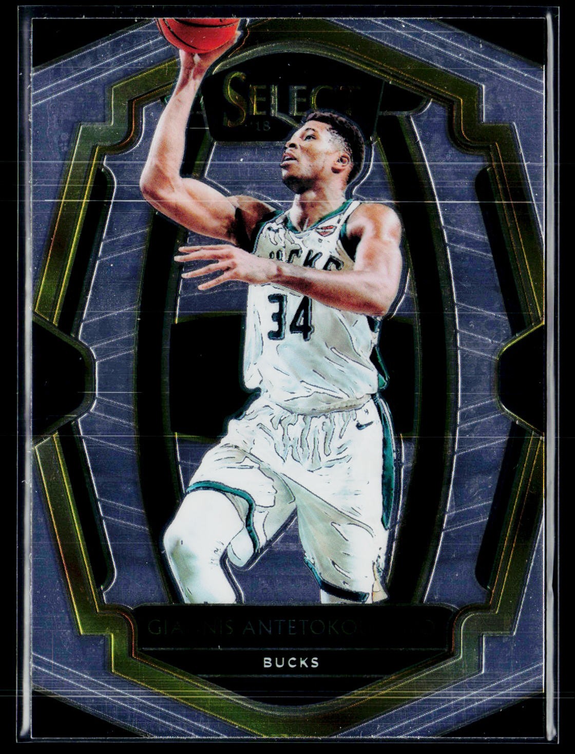 2018-19 Panini Select #120 Giannis Antetokounmpo