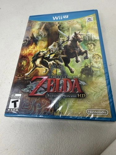 Wii U The Legend of Zelda: Twilight Princess HD new/sealed DAMAGED - SEE DESC