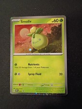 The Pokémon Company Smoliv SVP023 SVP Black Star Promos Cosmos Holo Eng