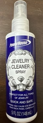 2 MAX STRENGTH PowerHouse Jewelry Cleaner Spray Silver,Gold,Platinum NonAbrasive