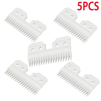 5Pcs Ceramic Pet Clipper Blade Hair Clipper Sharpness Oster A5 blade Durable