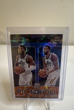 2021-22 Panini Contenders Optic - Pick N Roll Donovan Mitchell, Rudy Gobert #11