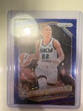 2025 Panini Donruss WNBA Courtney Vandersloot blue refractor