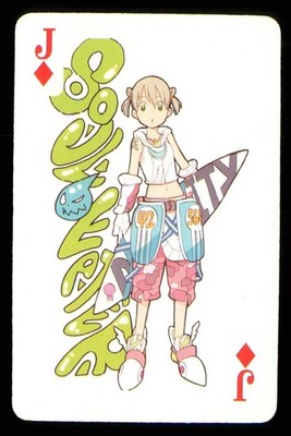 1 x Spielkarte Soul Eater Anime Figuren - Jack of Diamonds ZT 87