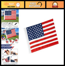 20x14 Inch Golf Flags - Double-Sided, Durable 420D Nylon, Tube Inserted - Perfec