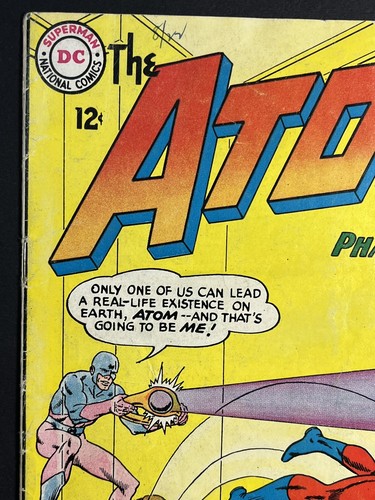 The Atom #9 1963 DC Comics 4.5 VG+ GIL KANE & MURPHY ANDERSON COVER - Picture 3 of 14