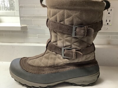 Columbia - Omni-Grip Tech Lite Brown Winter Warm Boots Sz 9   WORN ONCE!