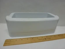 Used Refrigerator Door Shelf Bin 200D4635, 11 X 4" for GE WR71X10501 & Others