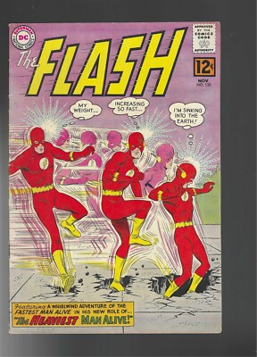 The Flash #132 (DC Comics November 1962) Fine