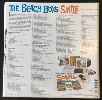Beach Boys Smile Box Set (5-CDs+2-LPs+2-7”+60-Page Book+Poster