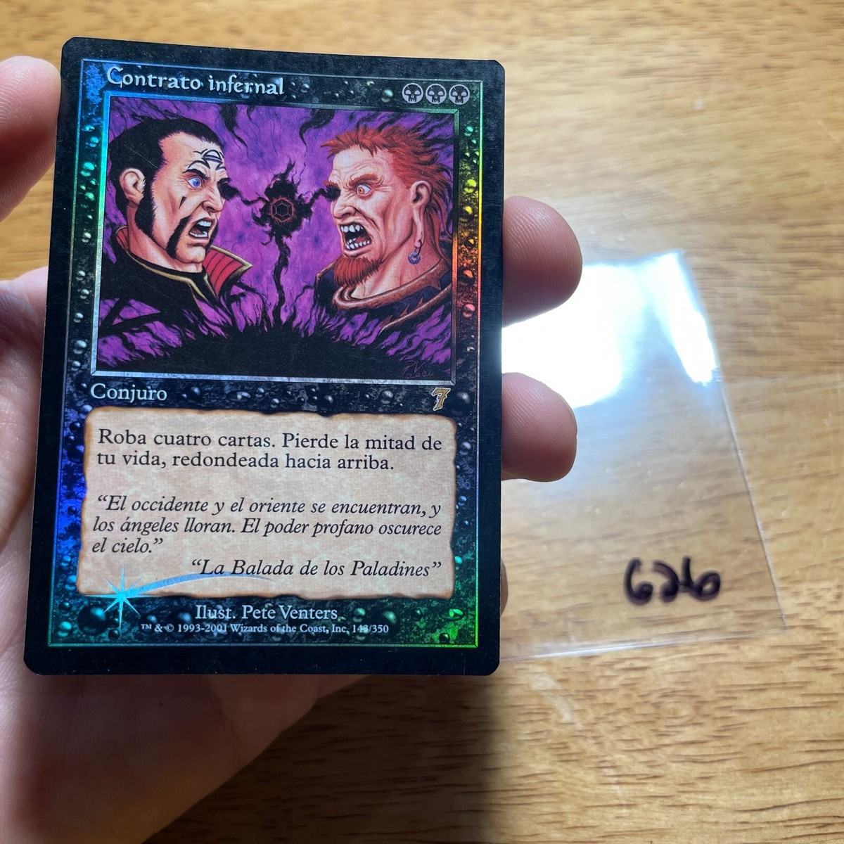 MTG 冥府の契約　7ED日本語FOIL Infernal Contract Infernal Contract · Seventh Edition (7ED) #143 · Scryfall