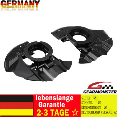 2X ANKERBLECH DECKBLECH FÜR BREMSSCHEIBE VORNE FÜR BMW 3-ER E46 BJ 98-07