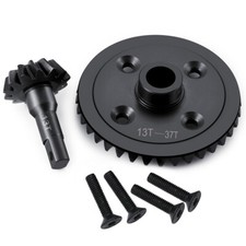 37T 13T Steel Differential Gear Ring Gear Pinion Gear for 1/10 Traxxas E-Revo