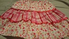 Sesame street brand flowered ruffled skort 4T girls — photo 1
