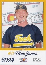 2024 Florence Darlington Technical College Stingers JUCO Mac James Licensed