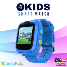 2023 Model Smartwatch -4G Kids Smart Watch w/ GPS Tracker  Touch Screen  Blue