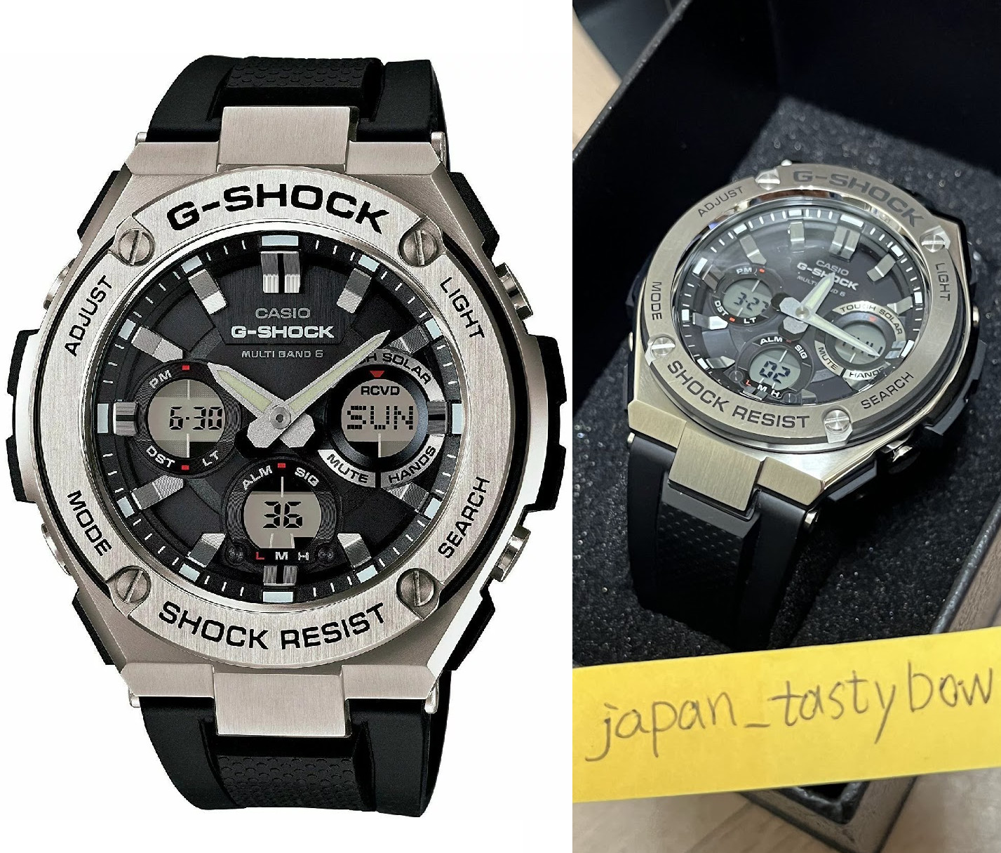 CASIO G-SHOCK G-STEEL GST-W110-1AJF Men's Watch New in Box | eBay