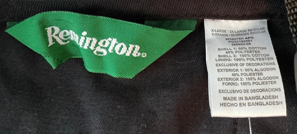 Remington Real Tree Camo Hunting Vest Bird Turkey XL/XXL NWT - Image 2 of 4