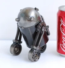 R2D2 scrap metal art, Cool gift for son, Birthday Present, Wow Retirement gift