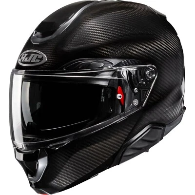 HJC Motorrad Helm RPHA 91 Carbon Solid Klapphelm mit Sonnenblende inkl. Pinlock® - Bild 1 von 4