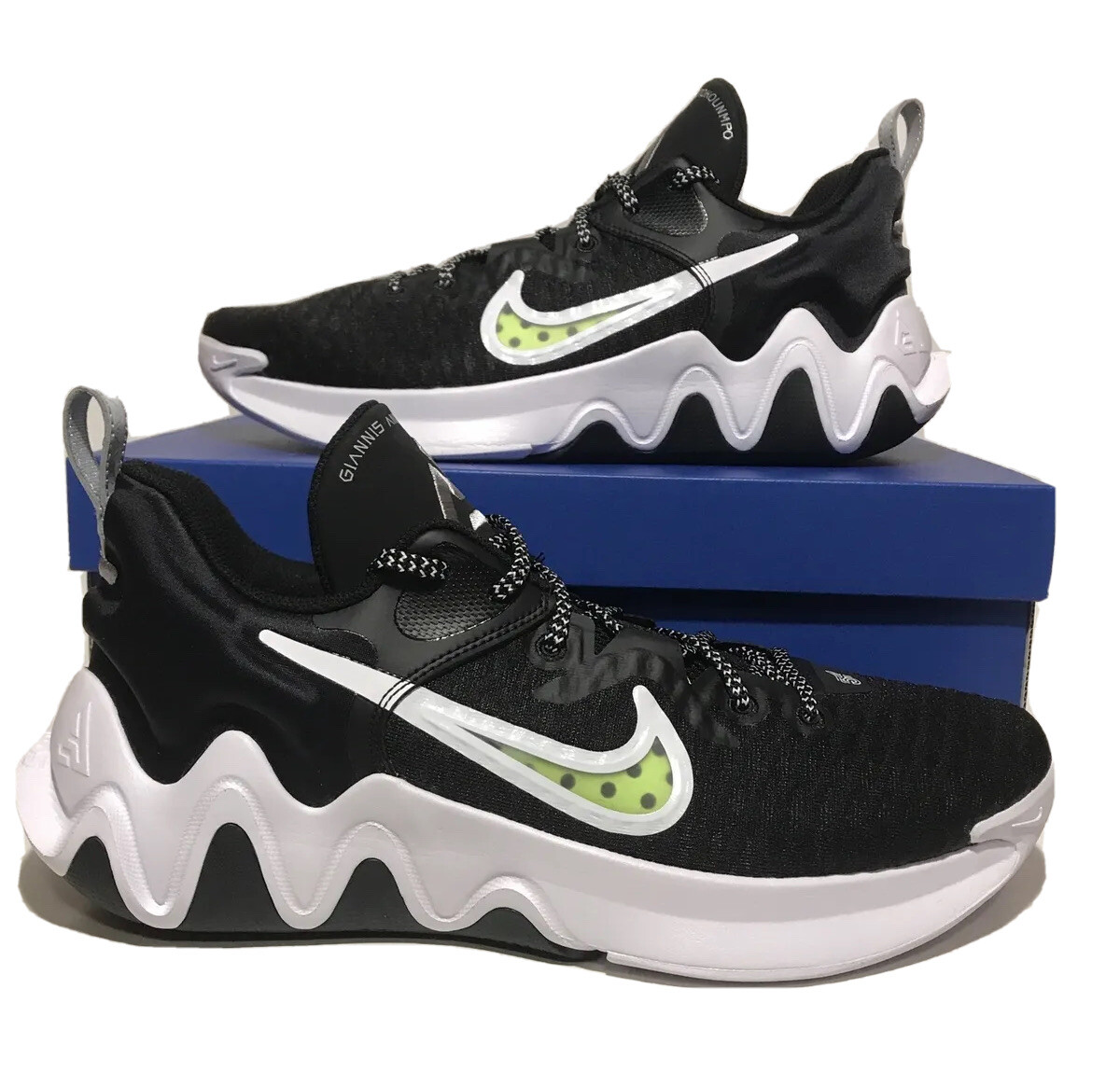 Nike Giannis Immortality Mens Basketball Shoes Black Gold CZ4099-010 Low Top Nike Giannis Immortality  main image 4