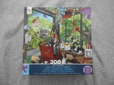 COMPLETE Ceaco Tracy Flickinger FOR THE LOVE OF THE BIRDS 300 Oversized Puzzle