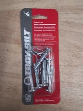 Troy-Bilt Shear Pins For 2-Stage Snow Blowers (Set of 6) 938-04124 738-04124