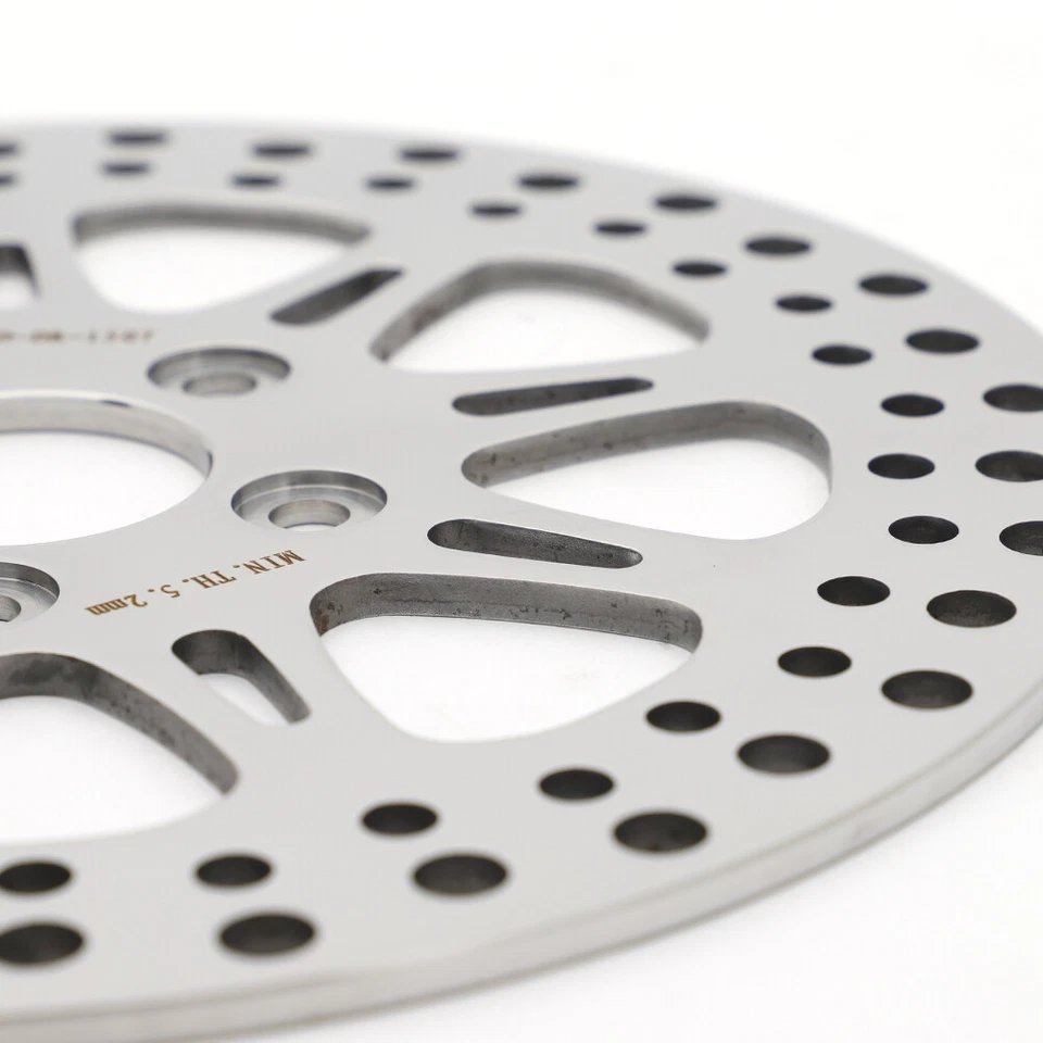 Polishing 11.5" Rear Brake Rotor for Harley Sportster 883 1200 Dyna FXRS Softail - Image 4 of 4