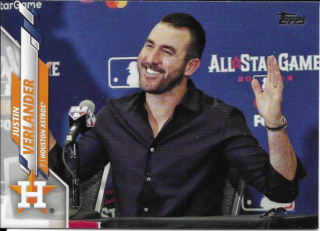 Justin Verlander - 2020 Topps Update Baseball - SP Photo Parallel U-194 Astros