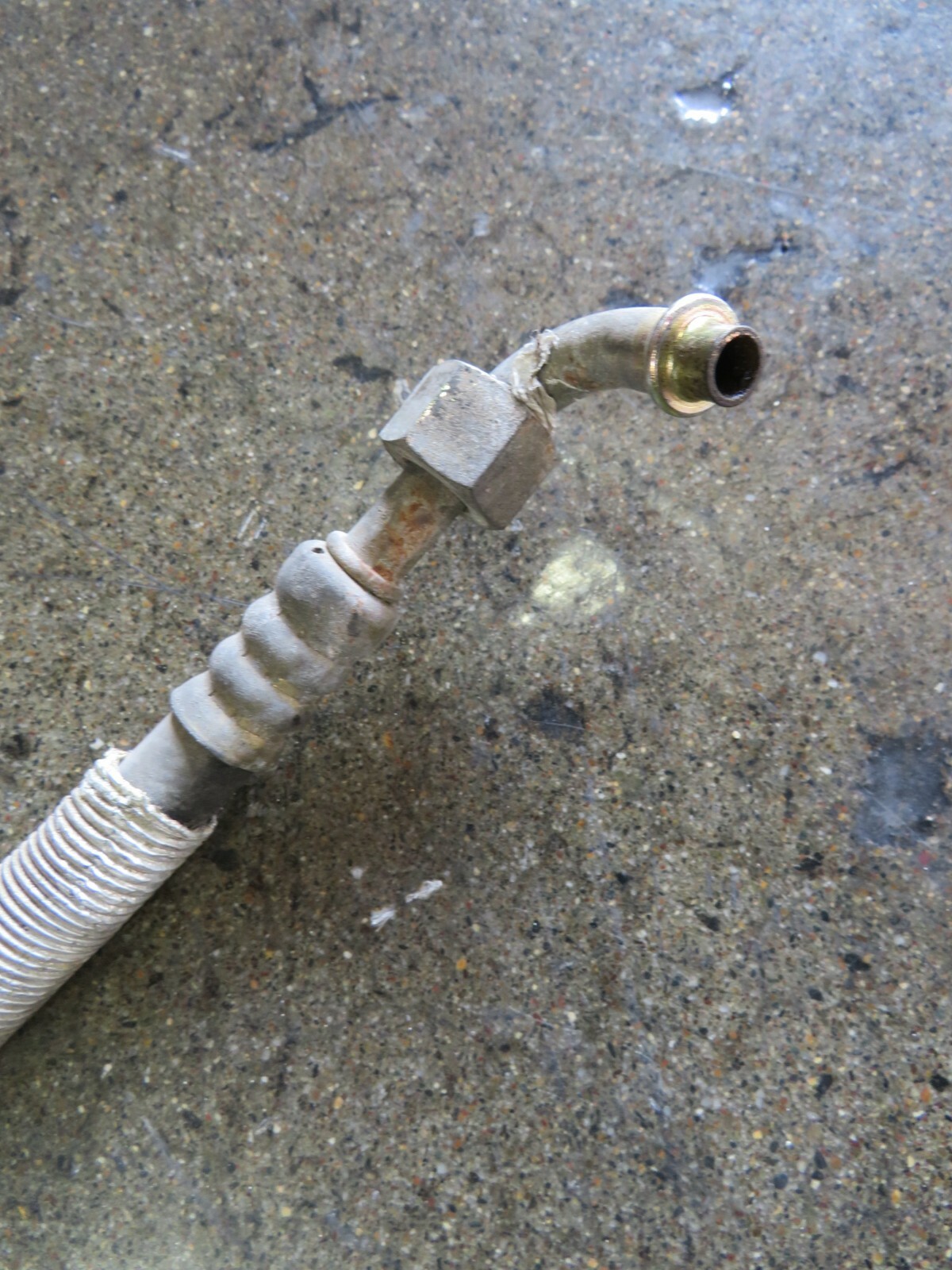 Ferrari 550, AC Dehydrator Filter to Hose Connection, Used, P/N 64827600