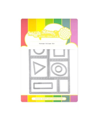 Postage Die set Waffle Flower