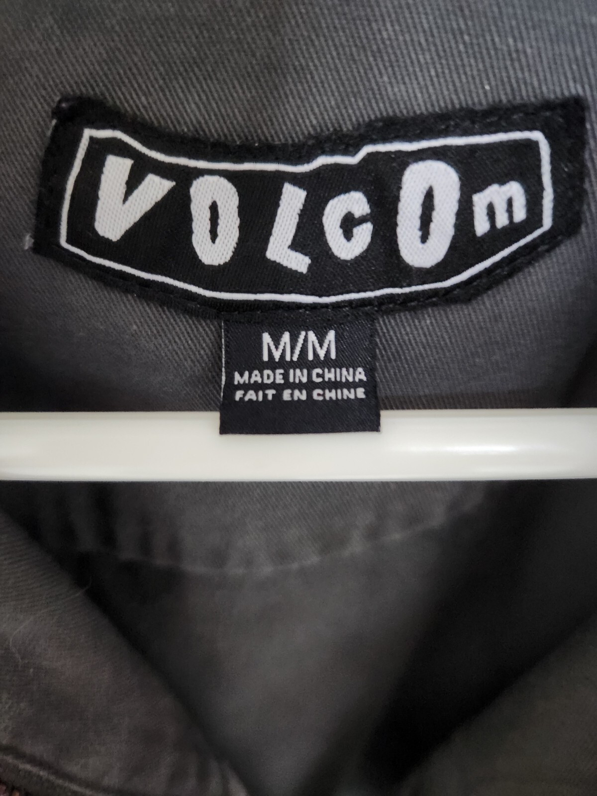 Volcom Jacket Grey Men Medium - image 6