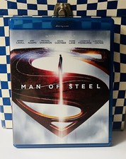 Man of Steel Blu-Ray - DVD - Very Good - Henry Cavill. DC