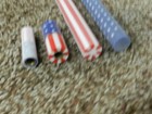 Manhattan Ballpoint Twist Pen / Gun Bright Metal finish & Stars and Stripes Body — photo 8
