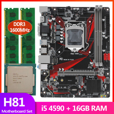I5 4590 Motherboard For Intel 4th Generation H81 Motherboard With