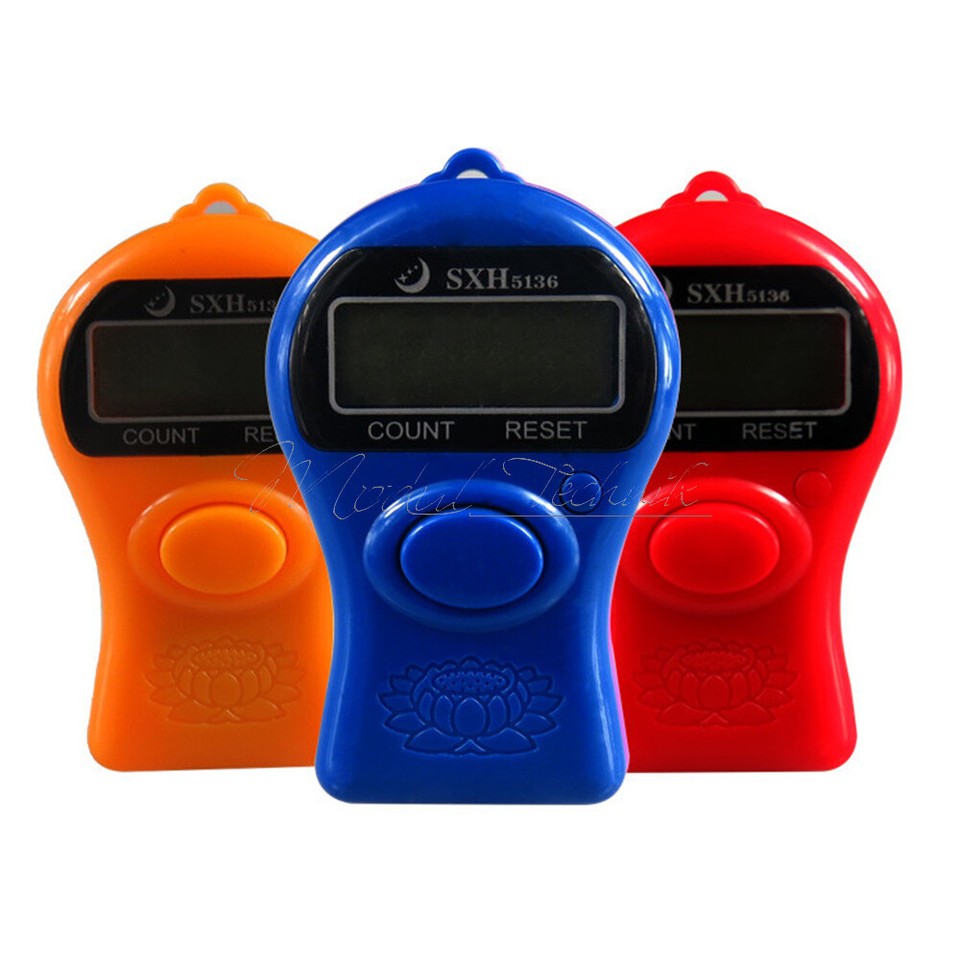 Electronic Tally Counter 5-digit 0-99999 Mini Manual Keychain ...