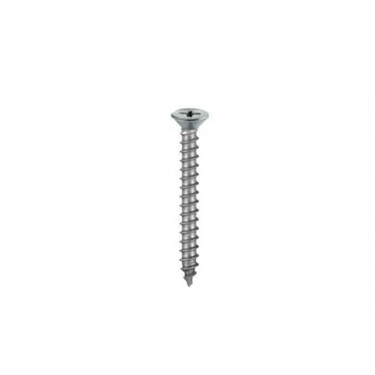 20 VITI AUTOFILETTANTI TESTA PIANA SVASATA INOX 4,2X16MM.