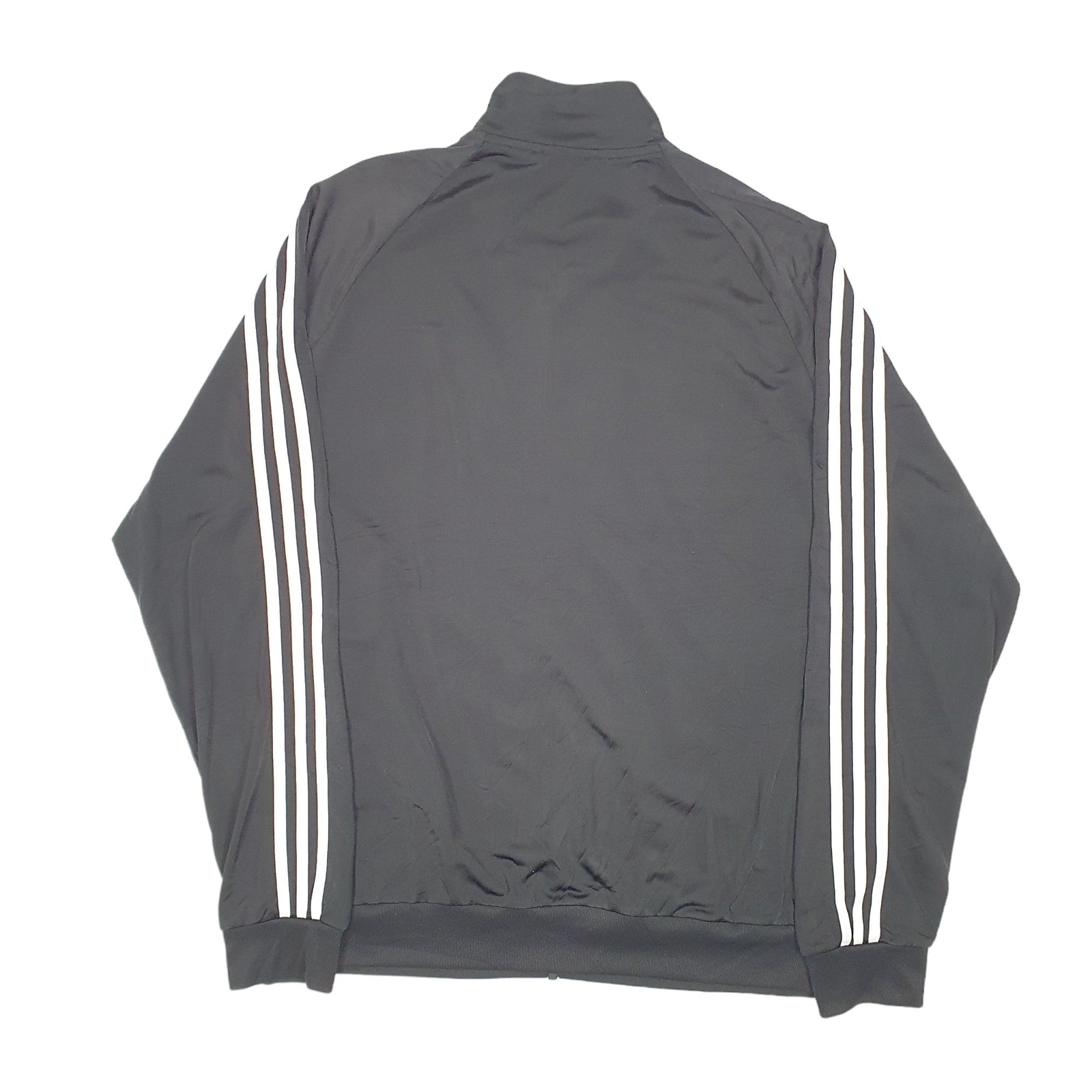 ADIDAS Full Zip Active Workout Gym Track Jumper Sweatshirt Mens L image 3