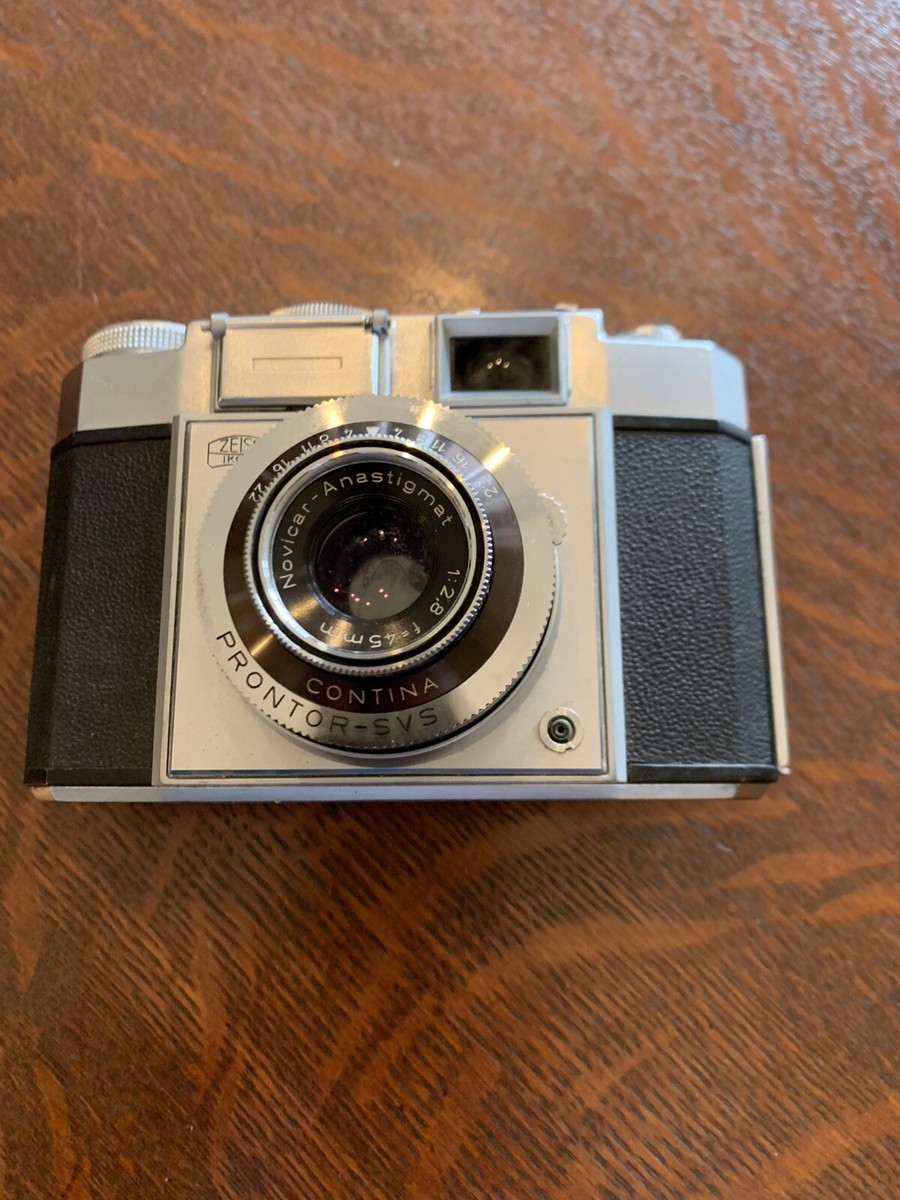 Vintage Zeiss Ikon Contina IIa German Camera w/ 45mm f/2.8