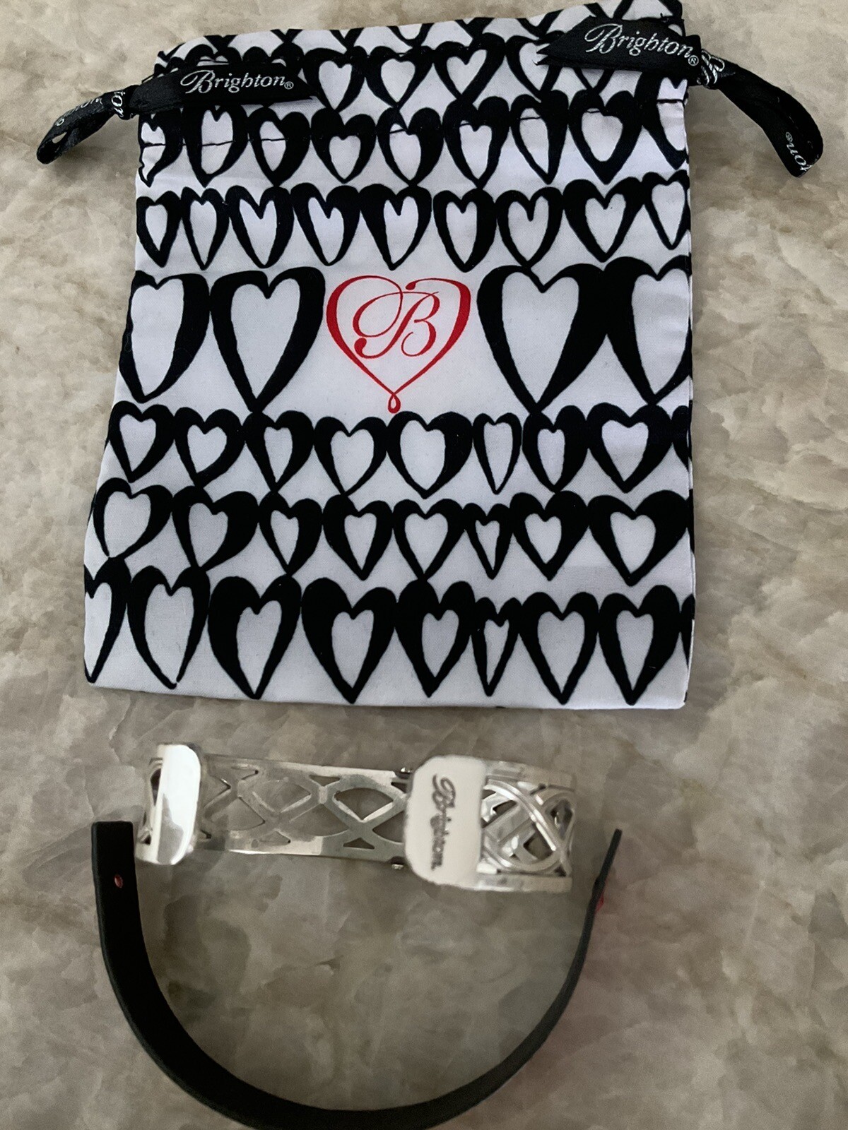 Brighton Silver Interchangeable Cuff Bangle Brace… - image 9