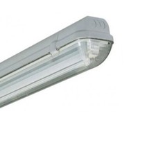 PLAFONIERA STAGNA NEON 1X58W IP65 CM150 REATTORE ELETTRONICO BEGHELLI 158RE