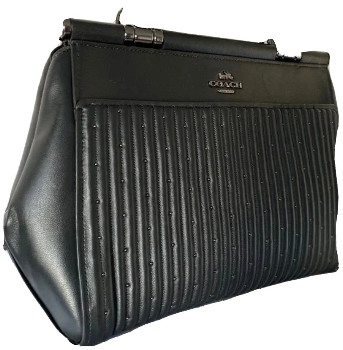 Coach Grace Quilted handbag with Riveting RARE eBay