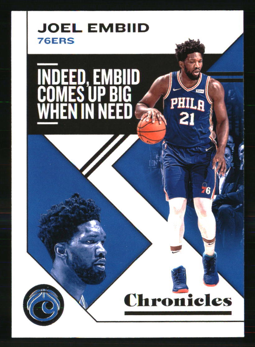 Joel Embiid 2019-20 Panini Chronicles #9 BASKETBALL Card