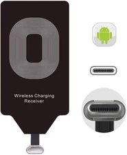 Wireless Charging Adapter Charger Receiver USB Type C Card for Essential Phone
