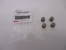 LEXUS OEM FACTORY TIRE VALVE STEM CAP SET 909...