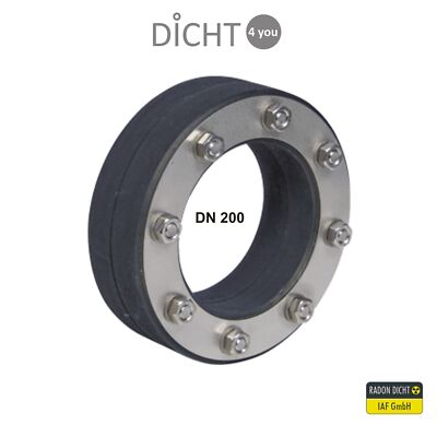 DOYMA ''HKD Domo-DW'' Ringraumdichtung DN 200 (123-126mm, V2A)