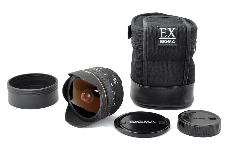 Nikon Fit SIGMA 15mm f/2.8 D EX DIAGONAL FISHEYE [Near MINT in Case] F mount - Image 2 of 4