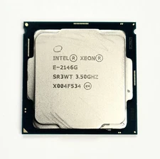 Intel Xeon E-2146G 3.50Ghz 6-Core 12MB LGA-1151 Server CPU Processor SR3WT 80W