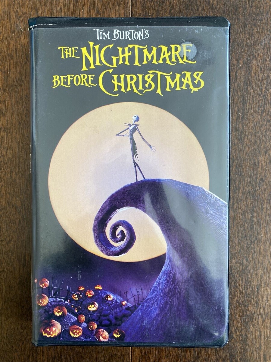 AUTHENTIC RARE/COLLECTIBLE The Nightmare Before Christmas English