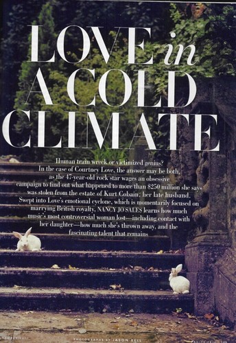 Vanity Fair Magazine Johnny Depp Elizabeth Warren Courtney Love Tea Party 2011 - Picture 9 of 12